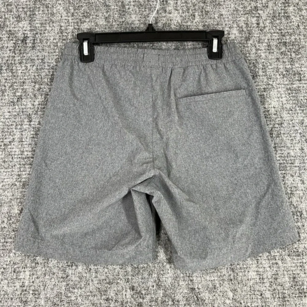 J Crew Shorts Mens Small‎ Gray Flex Stretch Drawstring Hybrid Sports Casual